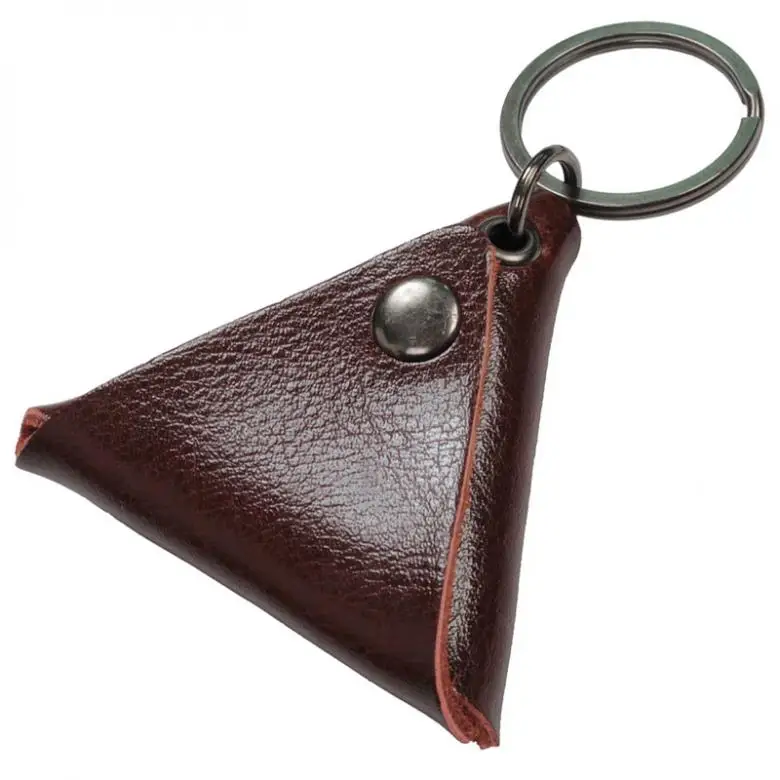 Треугольный Карманный чехол из натуральной кожи для гитары | Спорт и развлечения