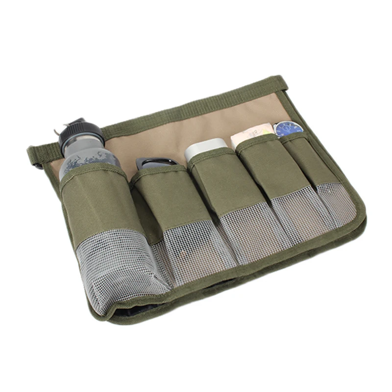 

1Piece Garden Tool Bag Fabric Garden Bucket Bag for Gardening Tool Pouch Bags Foldable Hardware Tools Kit Bag Outside Pockects