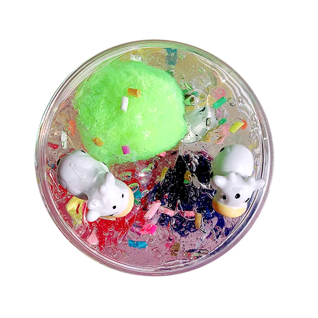 Игрушка для смешивания желейного шлама мягкая слизистая ароматическая игрушка