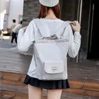 Водонепроницаемый стильный женский рюкзак для ноутбука 13, 13,3, 14, 15 дюймов, корейская мода, оксфордская Холщовая Сумка с USB, женская сумка для колледжа