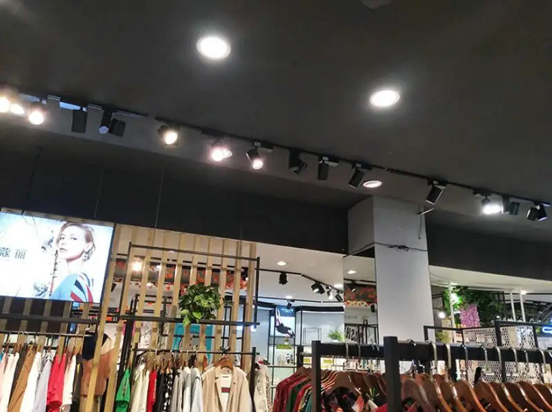 

Hot Sale!!! 8pcs/lot 20W 30W 40W 50W COB LED Track light clothing store LED rail light High Bright AC85-265V Free shipping