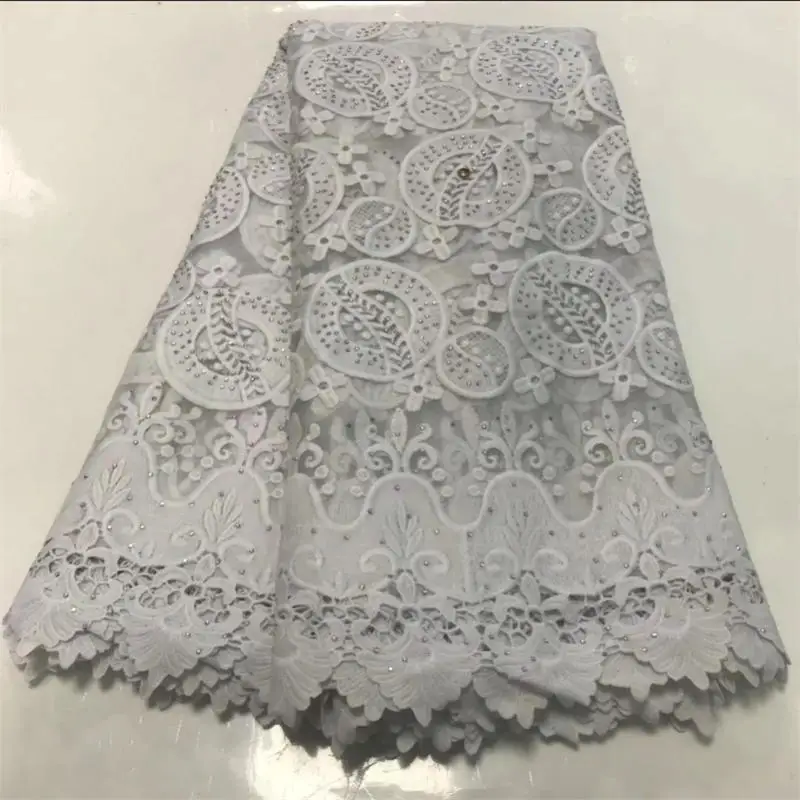 

French Net Lace Fabric 2020 Latest African Lace Fabric With Embroidery Mesh Tulle Lace Fabric High quality Nigerian Lace JAUN