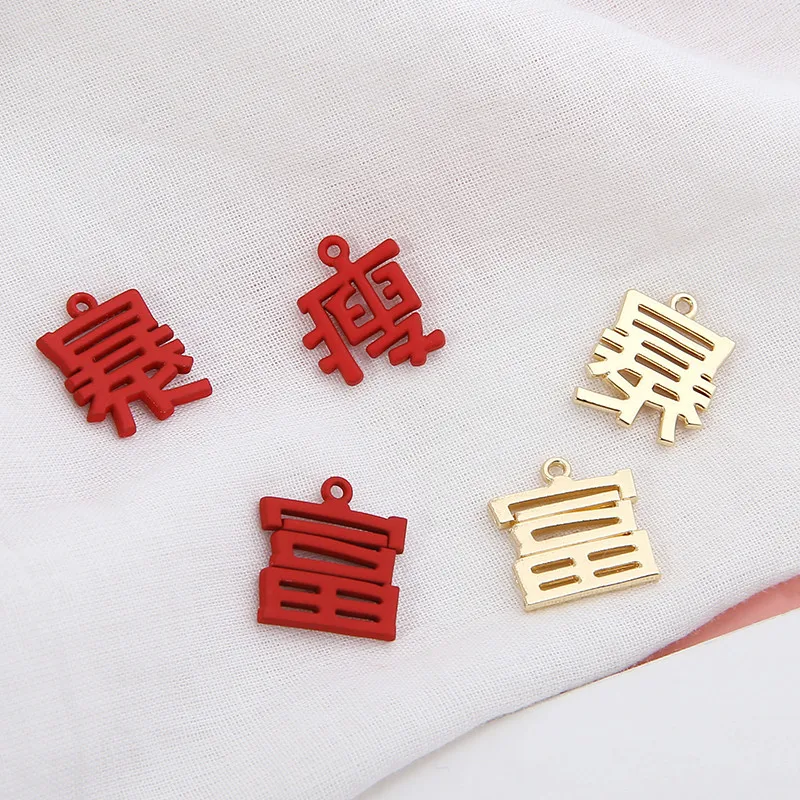 10 шт. модные китайские персонажи забавные серьги для женщин ювелирные украшения