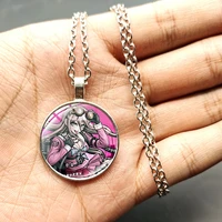 v3 akamatsu kaede cute cartoon character alloy necklace gift to gamers