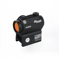 airsoft romeo5 red dot reflex sight 2 moa compact 1x20mm hunting rifle tactical optic scope sight with high low picatinny mount