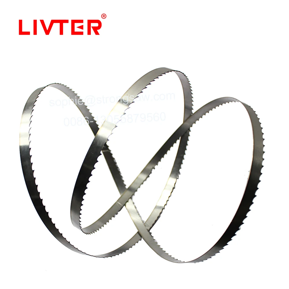 Полотно ленточной пилы для деревообработки 3 шт.