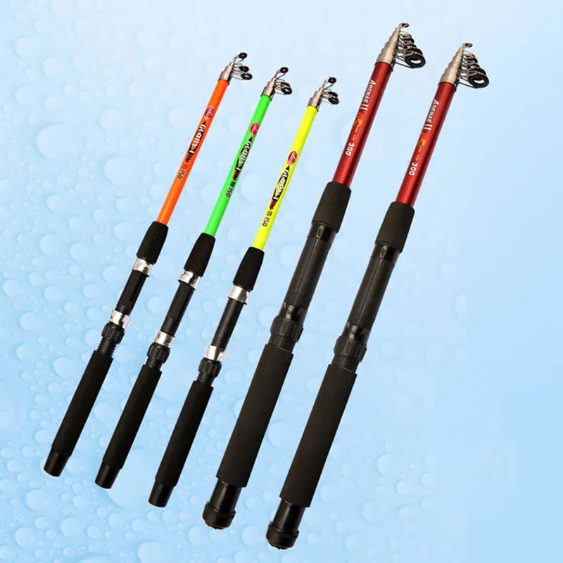 

1.5m/1.8m Portable Telescopic Fishing Rod Carp Fishing Rod Feeder Hard FRP Carbon Fiber Telescopic Fishing Rod Fishing Pole