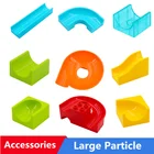 Конструктор сделай сам с большими частицами, труба, трек, шарик, слайд, запчасти оптом, аксессуары, совместимы с детскими игрушками, подарок для ребенка