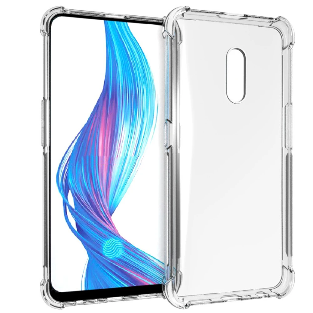 A ++ для OPPO Realme X чехол с полным покрытием Мягкий Силиконовый ТПУ подушка