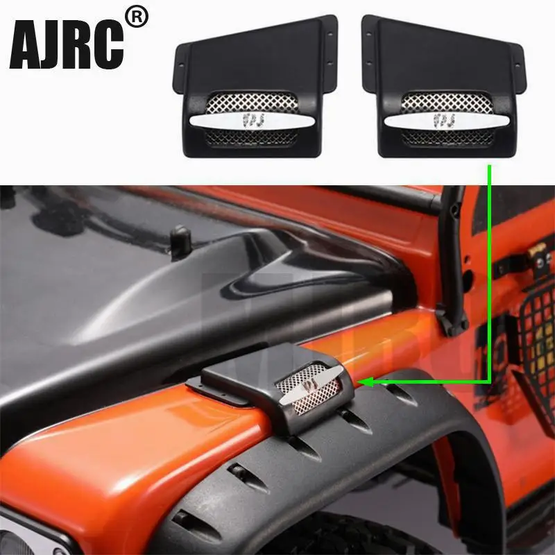 

2pcs Analog Air Filter Engine Air Intake 1/10 Rc Tracked Vehicle For Trax Trx-4 Defender Rc4wd D90 D110 Trx4 82056-4 Trx-6 G63