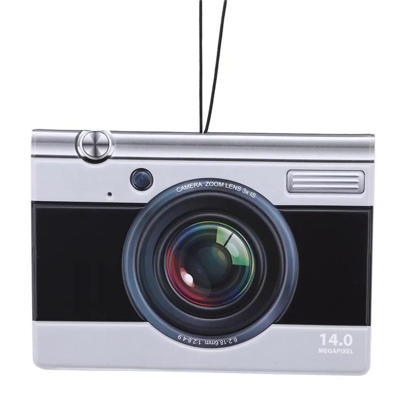 Черно белый стиль винтажная камера Обложка для паспорта PU кожаная сумка