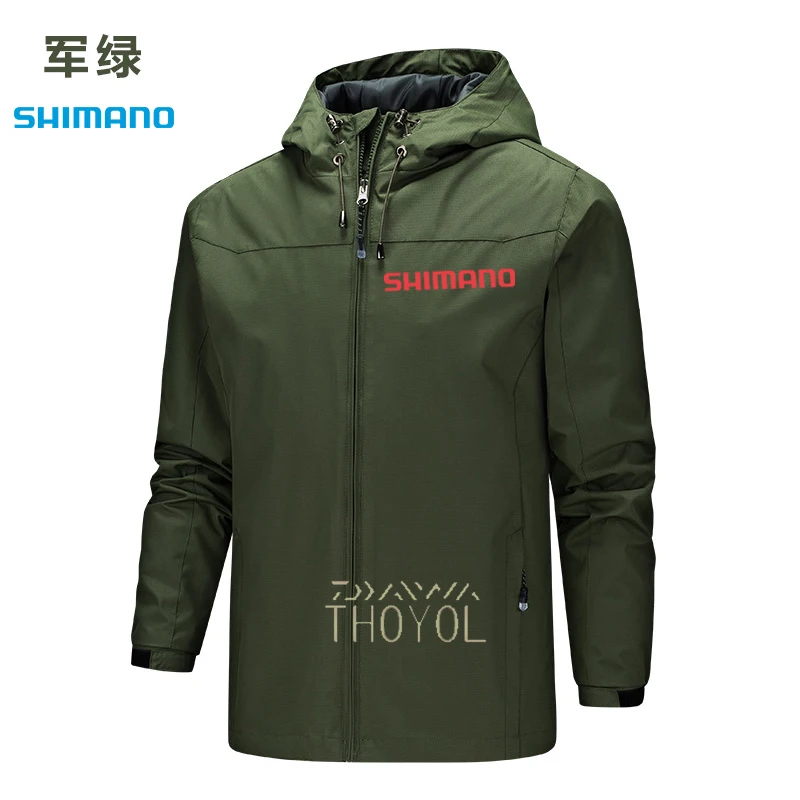 

Shimano Fishing Jacket Waterproof Fishing Clothes Men Breathable Outdoor Daiwa Fishing Clothing Thin Sports Fishing Wear Men