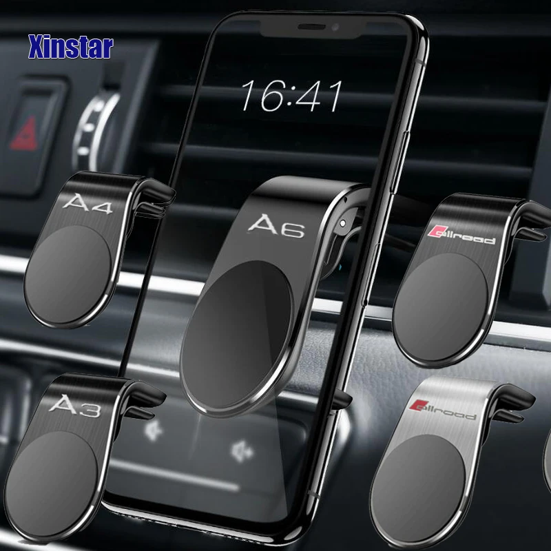 

Car Phone Holder Allroad Sticker For Audi Sline Quattro A3 A4 A5 A6 A7 A8 TT Q3 Q5 Q7 A1 B5 B6 B7 B8 B9 S3 S4 S5 S6 S7 RS3 RS5