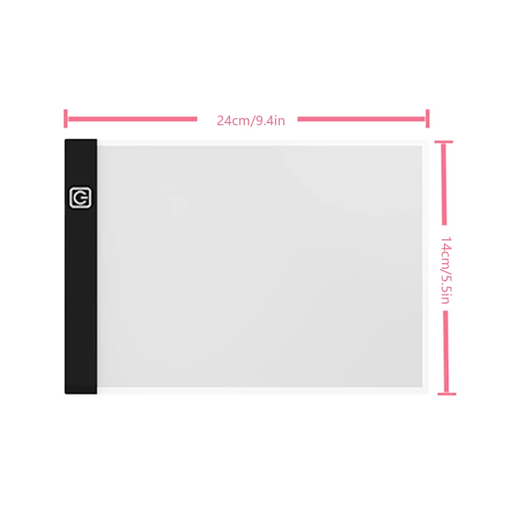 

A5 LED Digital Tablet Cartoon Painting LED Light Pad Drawing Board DIY Luminous Writing Tablet Copy Board Touch Control