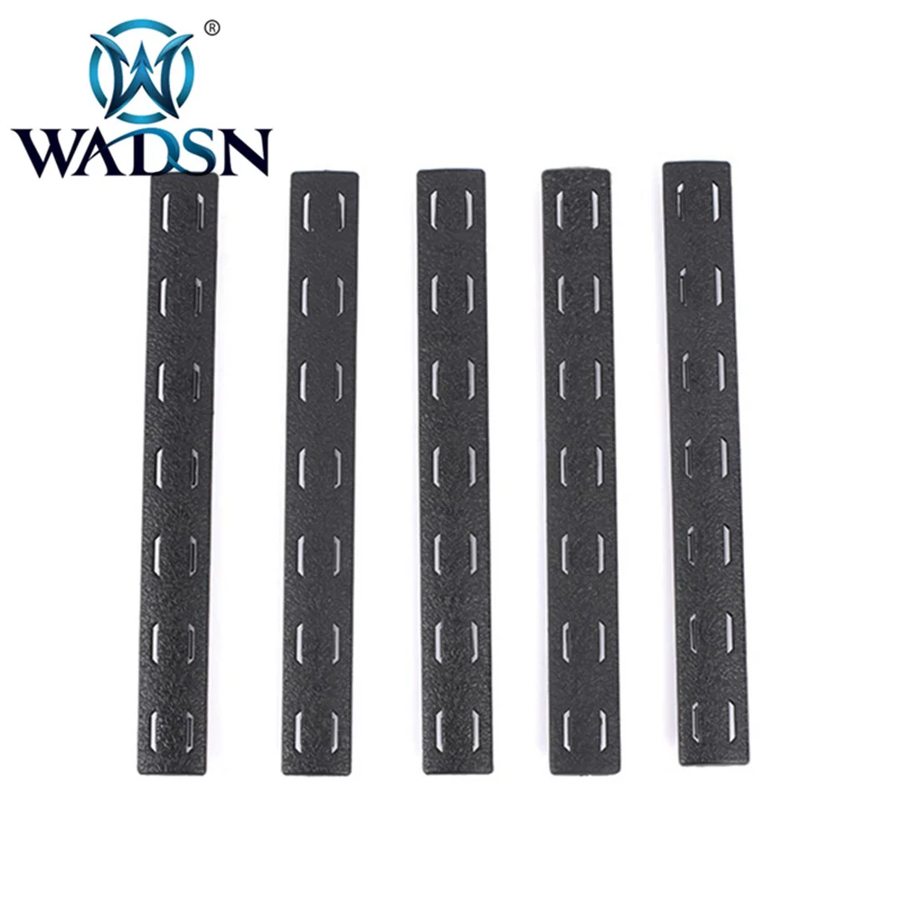 WADSN страйкбол BCM M-Lok рельсовая панель комплект(5 шт.) Softair для M-lok Handguard Picatinny Rail Cover MP02014 Пейнтбольные аксессуары