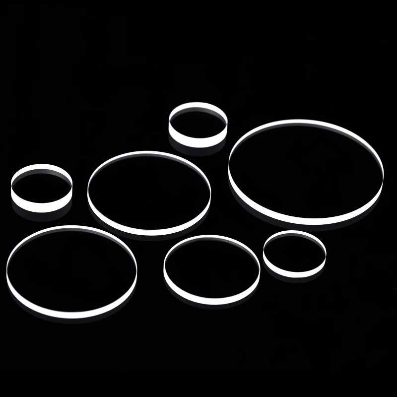 Кварцевая стеклянная пластина (φ 5x1 мм) | Канцтовары для офиса и дома