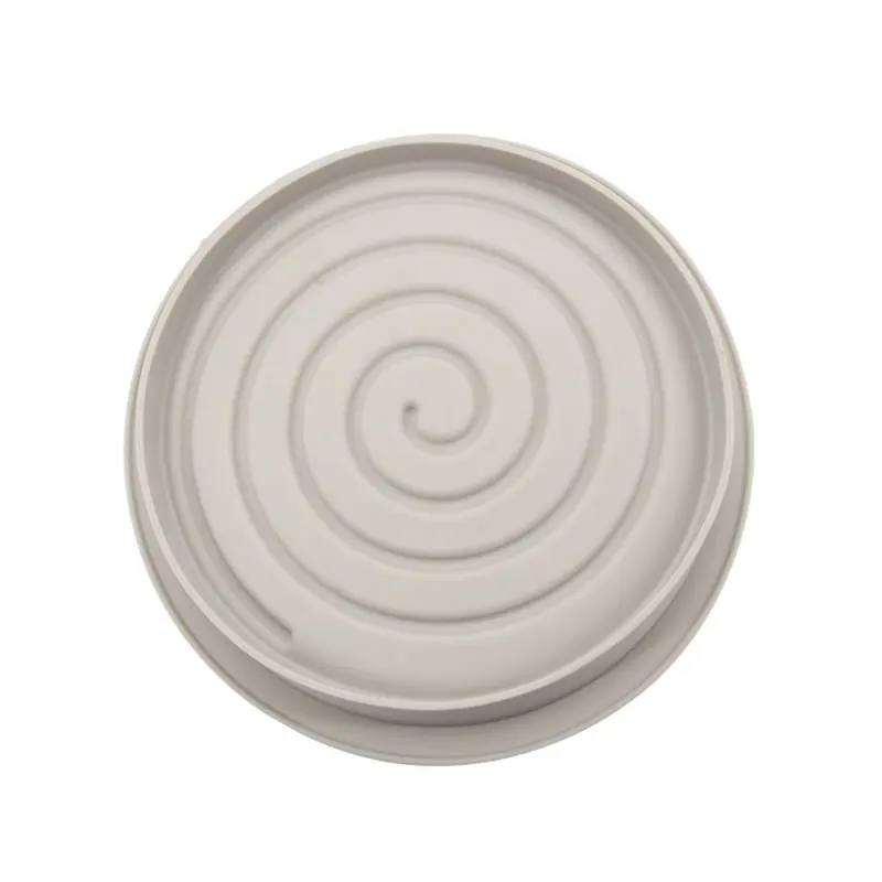 

3D Bakeware & Tools Bread Baking Pastry Mould Round Threaded Design Silicone Cake Mold