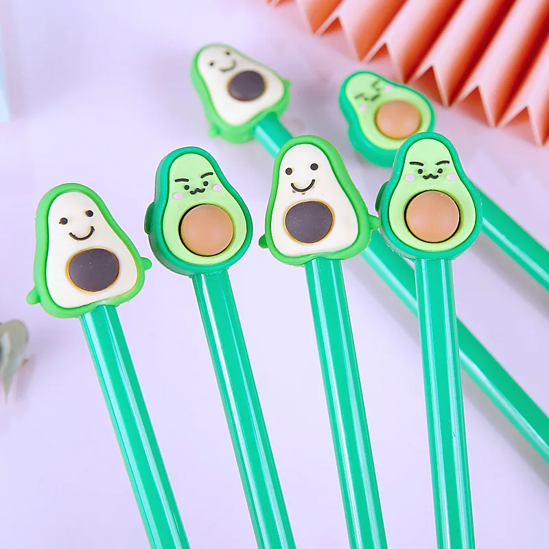 

Ручка гелевая черная с авокадо, 0,5 мм, 36 шт.