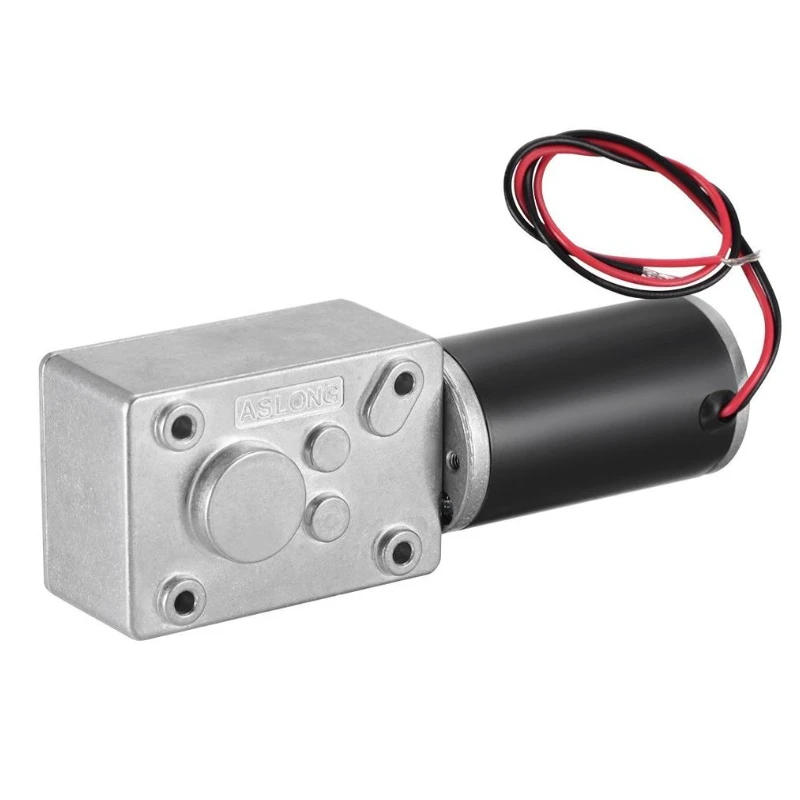 5840-31zy Worm Gear Motor Dc 12V 24V Powerful Torque Turbo Geared DIY Type-D Shaft High Power Reversed Low Speed Big | Строительство и
