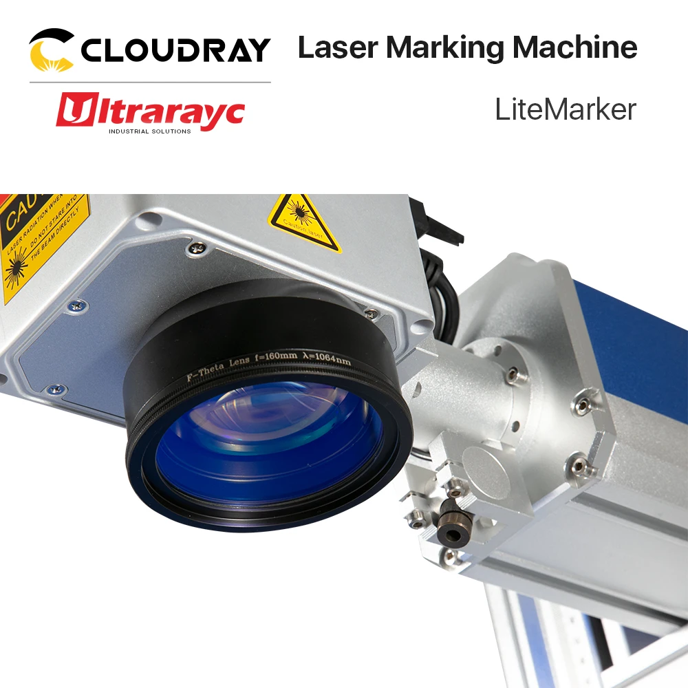 Ultrarayc 1064nm Волоконно лазерная маркировочная машина Raycus WSX JPT M7 20 50 Вт 110x110Area набор