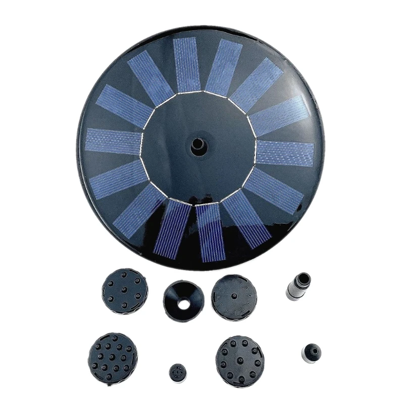 

Solar Water Fountain Pool Pond Waterfall Garden Decoration Outdoor Bird Bath Solar Powered Fountain Floating Water