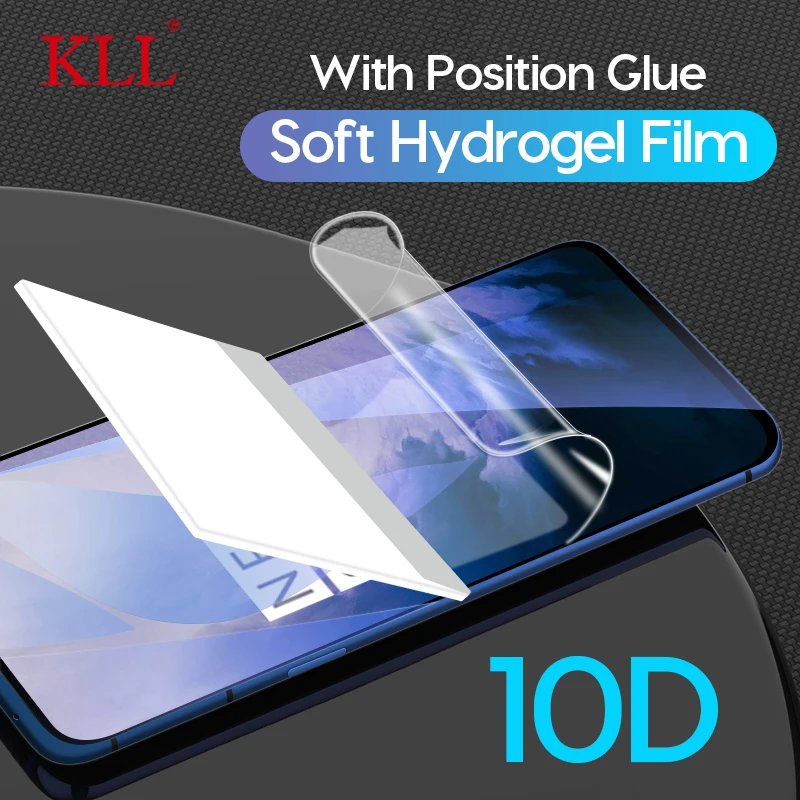 10D полное покрытие мягкая Гидрогелевая пленка для Oneplus 7 Pro 6T защита экрана новая