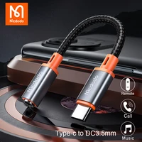 mcdodo usb type c to 3 5mm jack female audio cable earphone adapter splitter hifi aux converter for xiaomi samsung huawei ipad