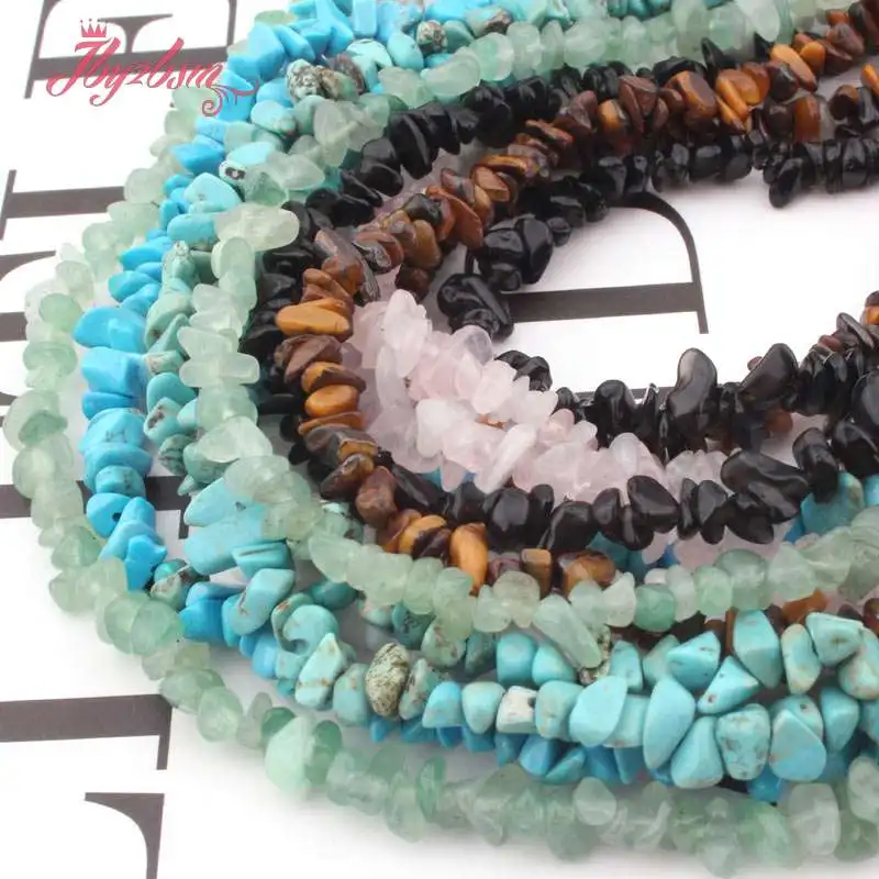 2x3 3x4mm нерегулярные Форма гравий чип из бисера бусы натурального камня для