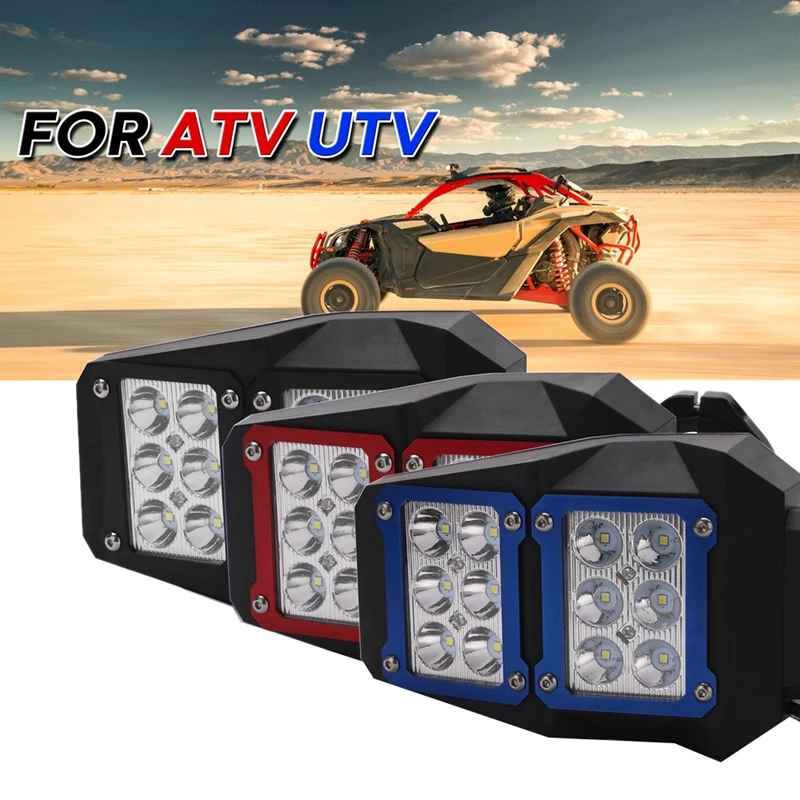 CNC 1.75 Inch UTV /ATV for Polaris RZR 1000 XP Yamaha Rhino SXS Roll Cage Rear View Mirrors Can-Am Command | Автомобили и