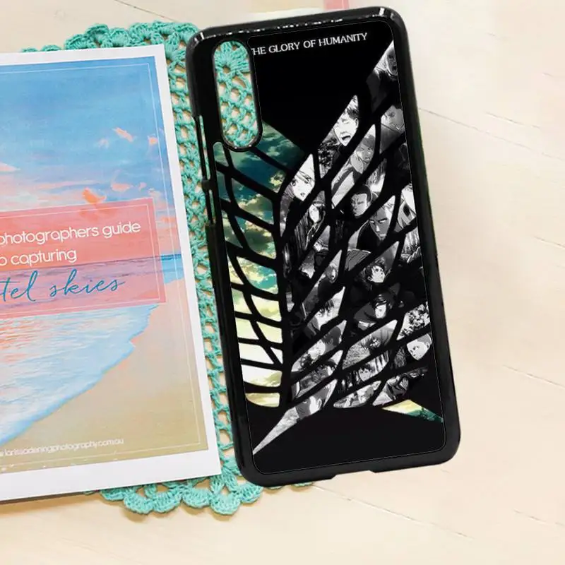 

Attacking Giant Anime painting Phone Case PC for iPhone 11 12 pro XS MAX 8 7 6 6S Plus X 5S SE 2020 XR