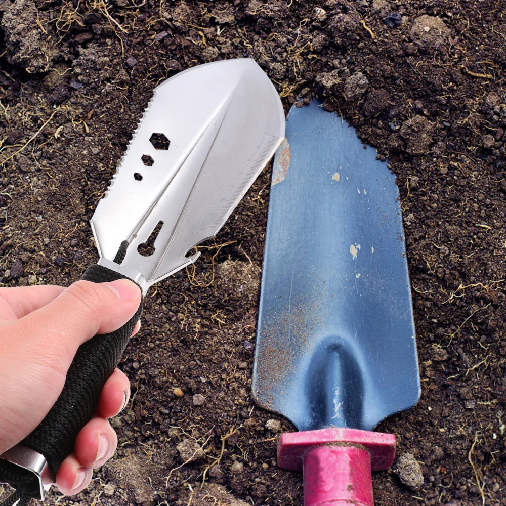 

Multi-functional Shovel Outdoor Shovel Stainless Steel Shovel Gardening Shovel