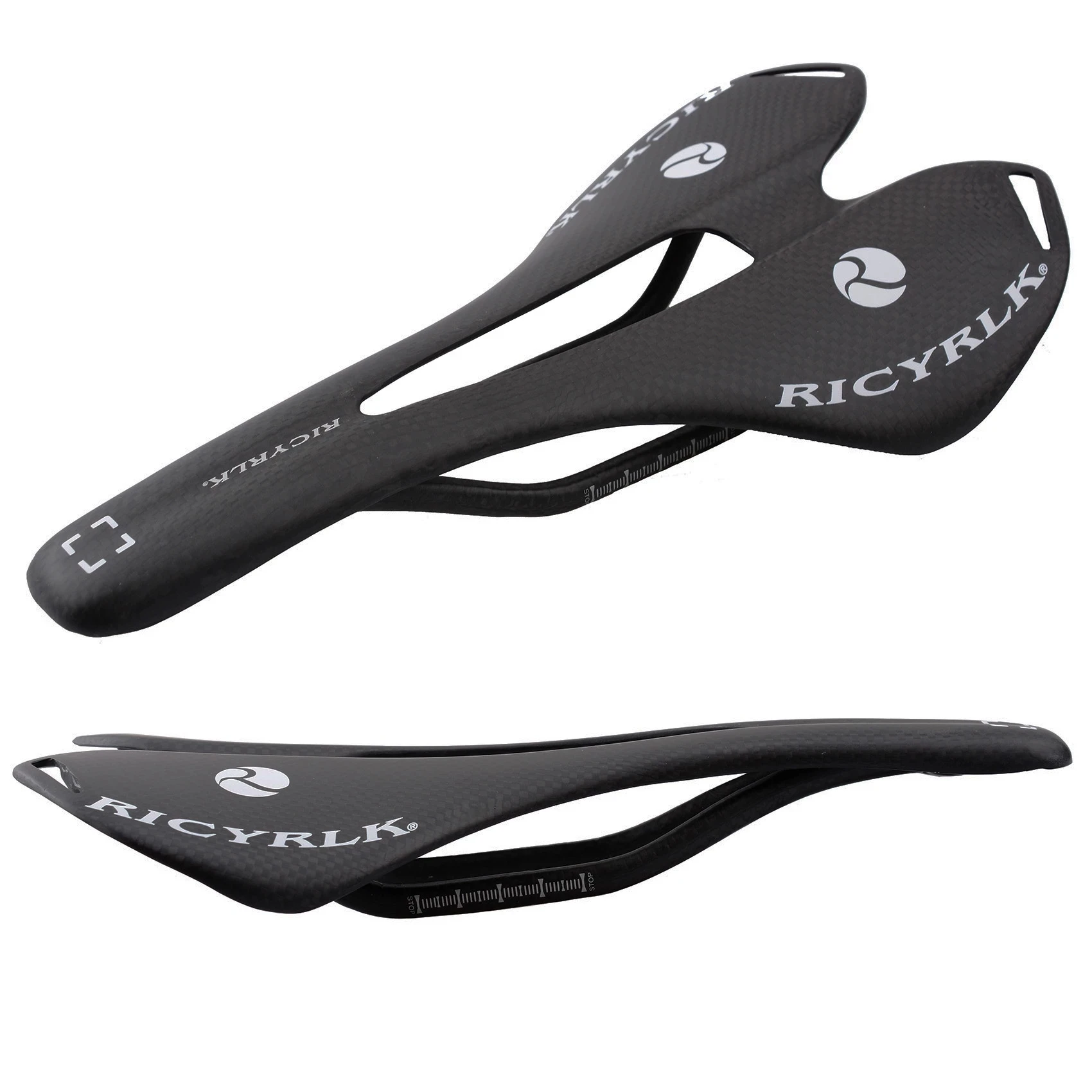 2020 труба из углеродистого волокна 3K полностью углеродного велосипедное седло MTB