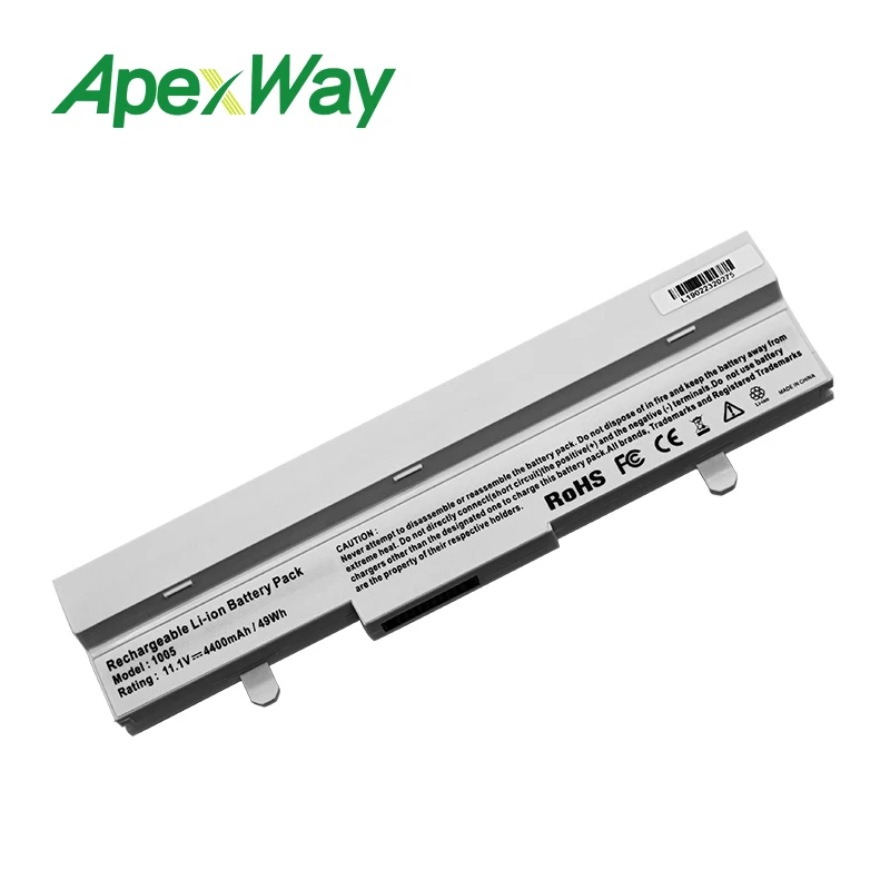 Apexway 4400 мАч белый Аккумулятор для ноутбука Asus 0 OA001B9100 AL32 1005 PL31 ML31 PL32 AL31 ML32 TL31 1005|laptop