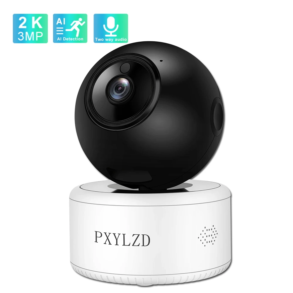 

Ultra HD IP Camera 2K 3MP 1296P Home Security Camera Wifi Night Vision Human Detection Two Way Audio Wireless Video Surveillance