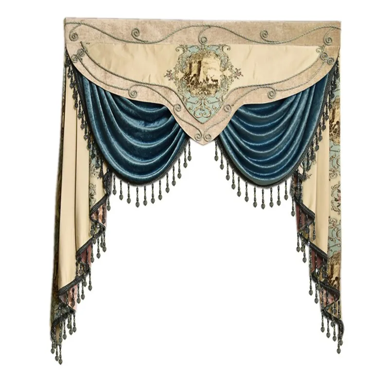 Европейский Роскошный Балдахин на заказ используемый для штор сверху (Купите