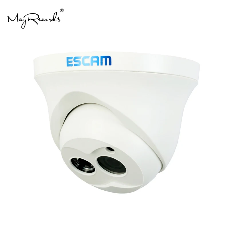 Escam Сова QD100 IP камера ночного видения Onvif 3 6 мм len HD 720P H.264 1/4 CMOS P2P мини ИК