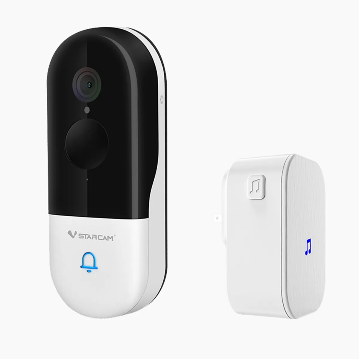 Vstarcam  2MP 1080P  Wireless WIFI Doorbell Wide Angle Intercom Visual Door Viewer With Chime Peephole Viewer Video Door Phone