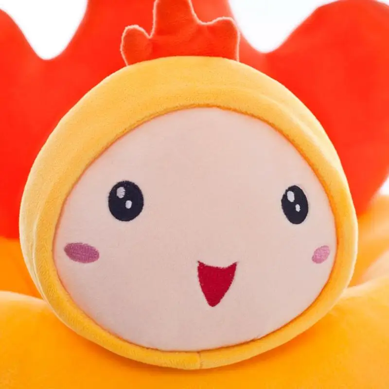 

Baby Seats Sofa Support Seat Baby Plush Chair Learning To Sit Soft Plush doll Toys Travel cartoon Seat Without Fillers