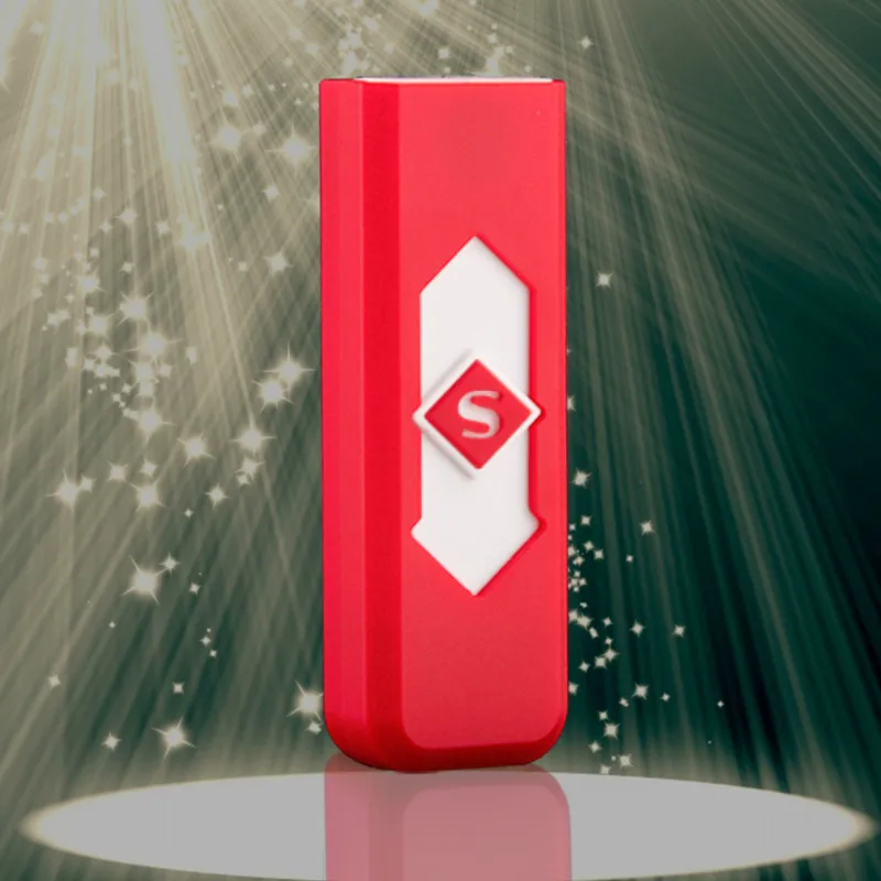 USB ветрозащитная непламенная маленькая перезаряжаемая электрическая