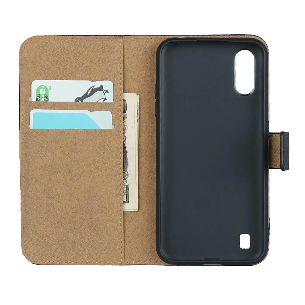 Genuine Leather phone case for Samsung Galaxy Note10 Pro Note9 Note 8 5 4 3 2 Flip card cellphone cover | Мобильные телефоны и