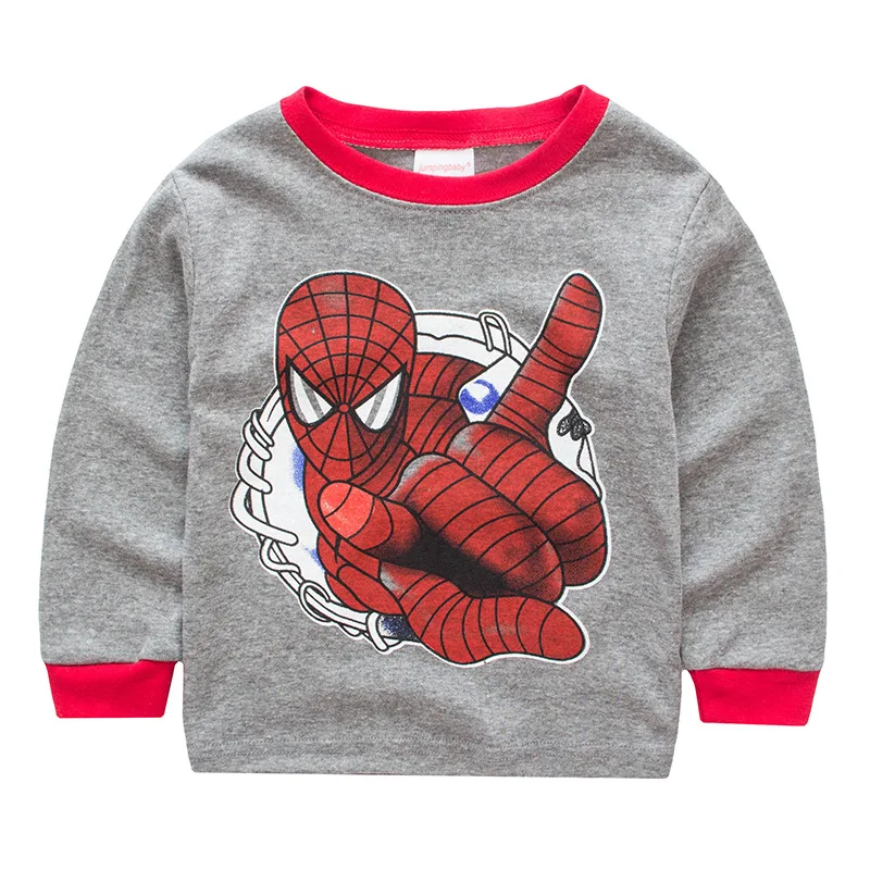 Jumpingbaby Boys Christmas Pajamas Kids Superman Pajama Set Spiderman Pjs Pyjama Enfant Nightgown Pijamas infantil Navida