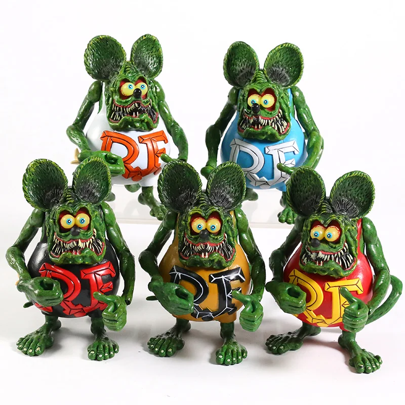 

Rat Fink Mouse Figurine Collection Action Figure Model Toy Gift