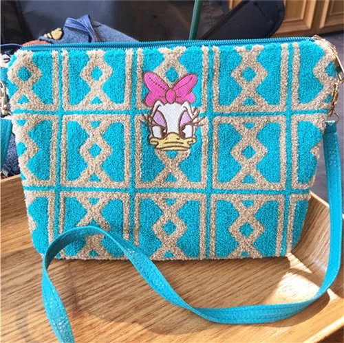 Messenger Bag Клатч с рисунком Минни, Дейзи, Дональд Дак, косметичка, красивый чехол, сумка-мессенджер, женская кожаная сумка на ремне, сумки через плечо для женщин - Цвет: Messenger Bag