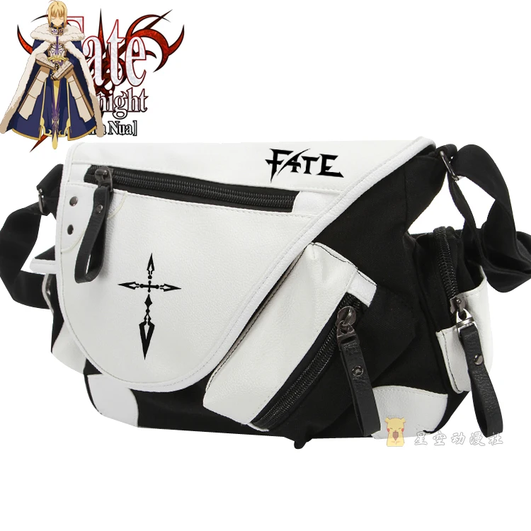 Fashion Shoulder Bag Anime Fate Stay night Crossbody Canvas Bags School Bag Unisex Messenger Bag
