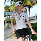 Комплект одежды для велоспорта DS PRO, женская одежда для шоссейного велосипеда, быстросохнущая Спортивная одежда для езды на велосипеде, гелевые нагрудники и шорты, летняя одежда