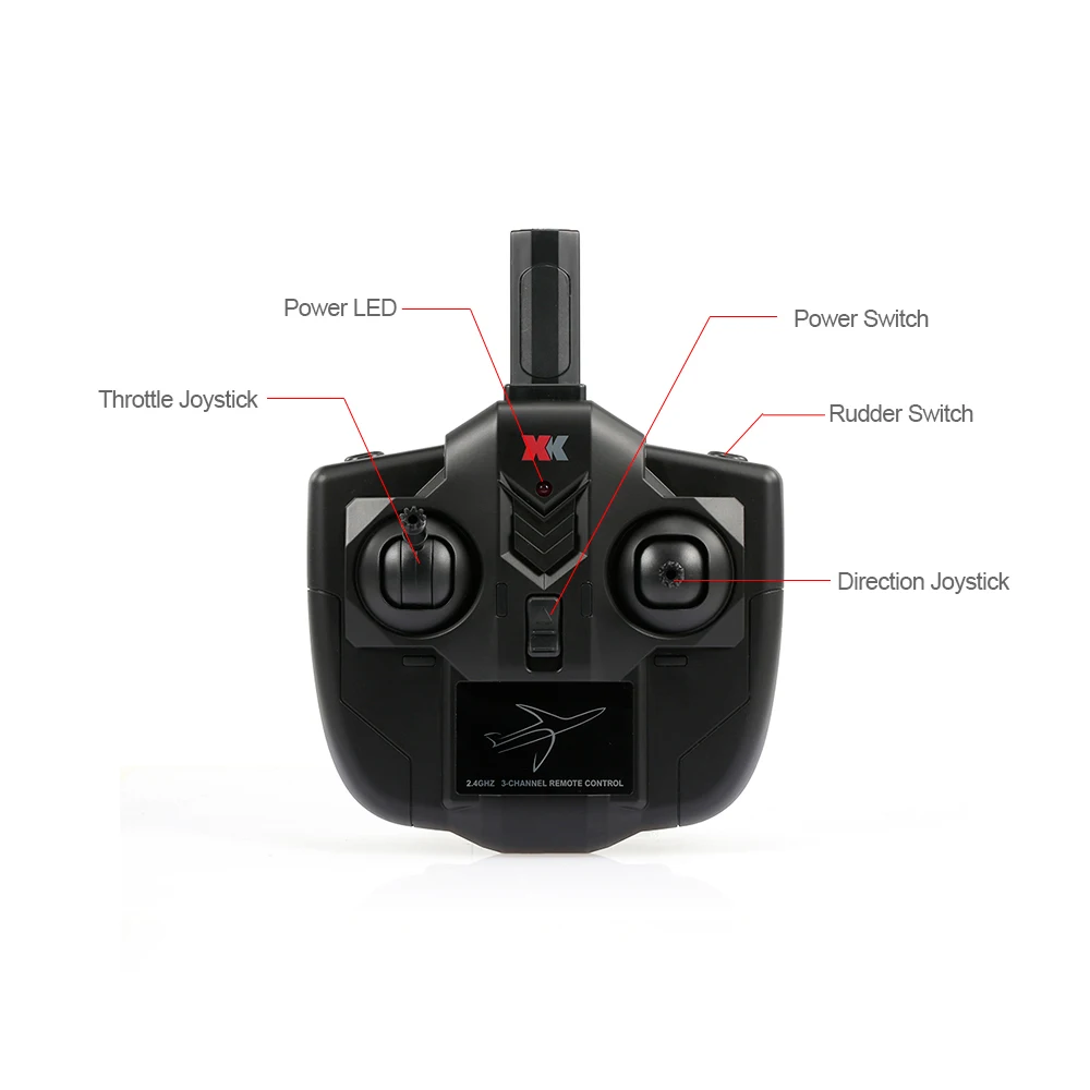 Wltoys XK A120 RC самолёт 3CH 2 4G EPP дистанционное управление с фиксированным крылом RTF