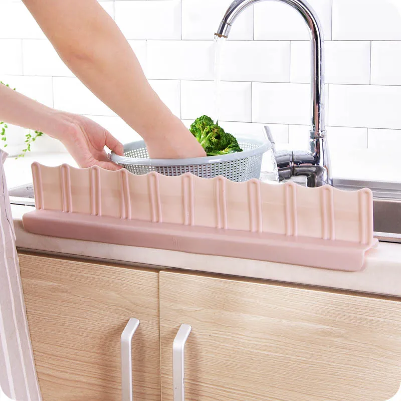 

1Pc Portable Water Splash Guard Splashproof Baffle Board Kitchen Bathroom Wash Basin Lengthen Sink Board Tools Washing Supplies