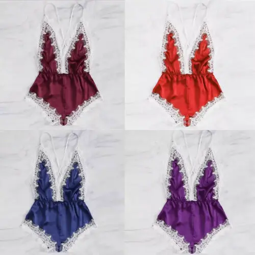 2019 сексуальное женское нижнее белье из сетчатой ткани с глубоким V-образным