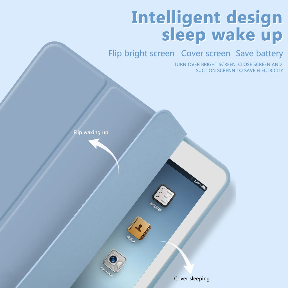 Чехол для Ipad чехол для Ipad Air 10,5 дюймов / Новинка с держателем для карандашей кожаный чехол для IPad MINI 5 Чехол Pro 11
