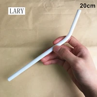 lary 4 pcs fda food grade silicone straws reusable bent drinking straw with 1 cleaning brush set 20cm